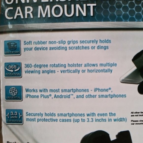 EdgeHome Universal Windshield Car Mount - Picture 5 of 12